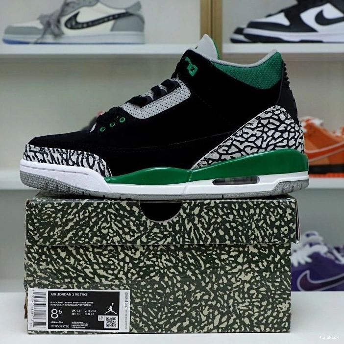 JORDAN AIR PINE GREEN 3 1005